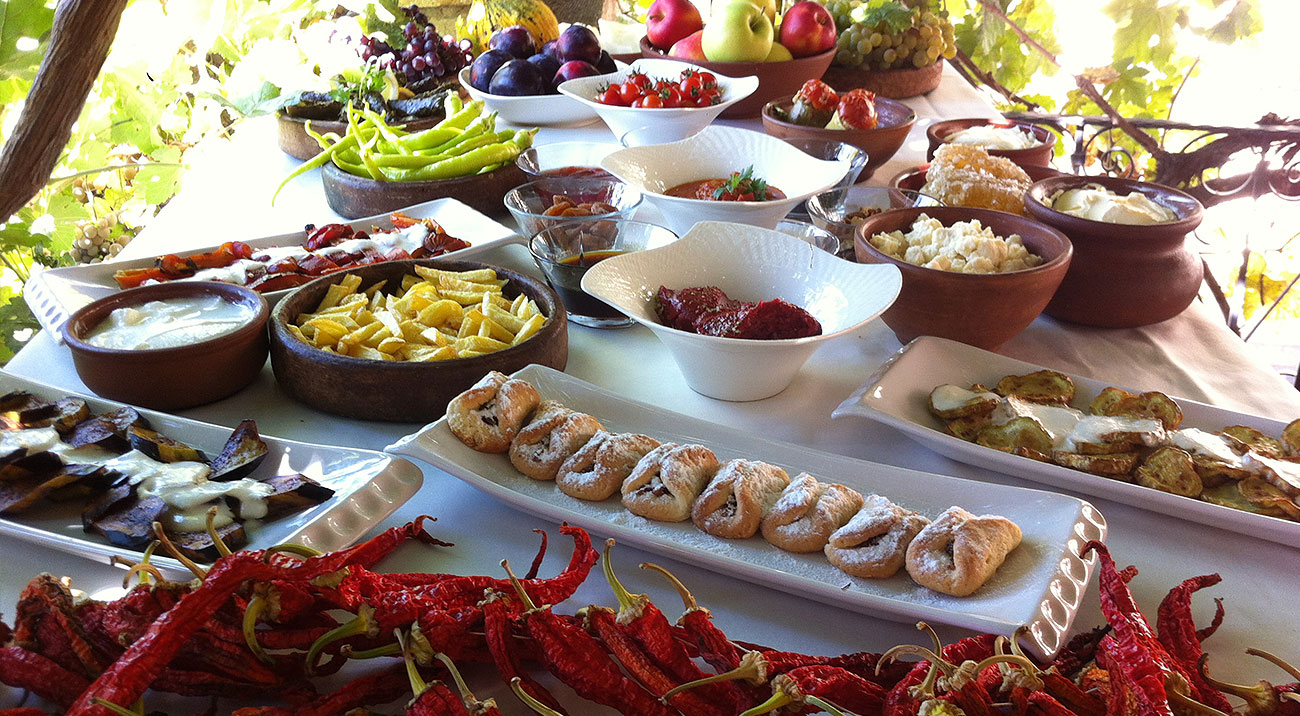 Table de produits locaux