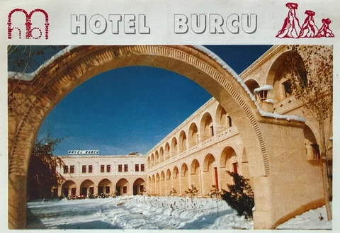 Une ancienne carte publicitaire de l’hôtel