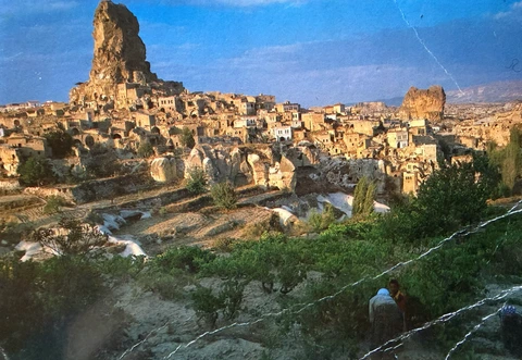 Une ancienne vue d’Ortahisar